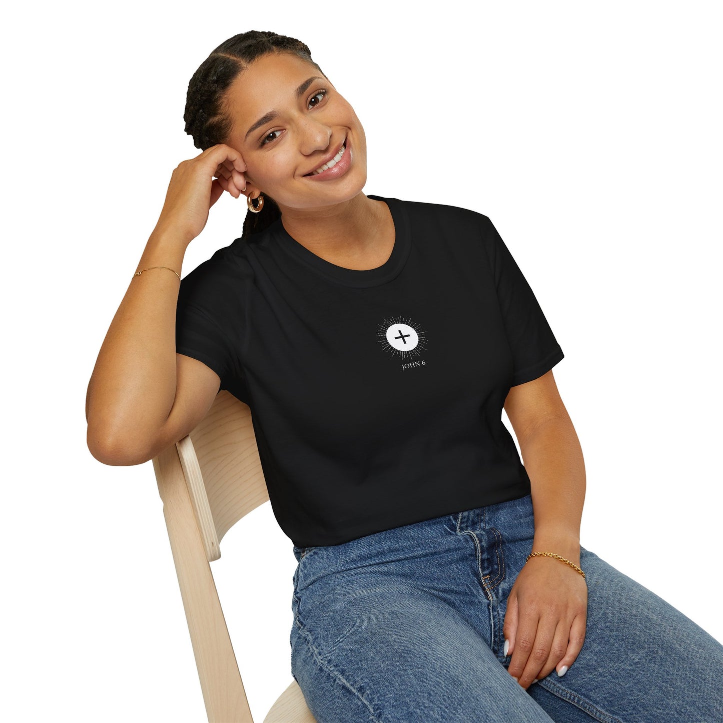 Body, Blood, Soul, & Divinity T-Shirt (Black, Royal, Red)