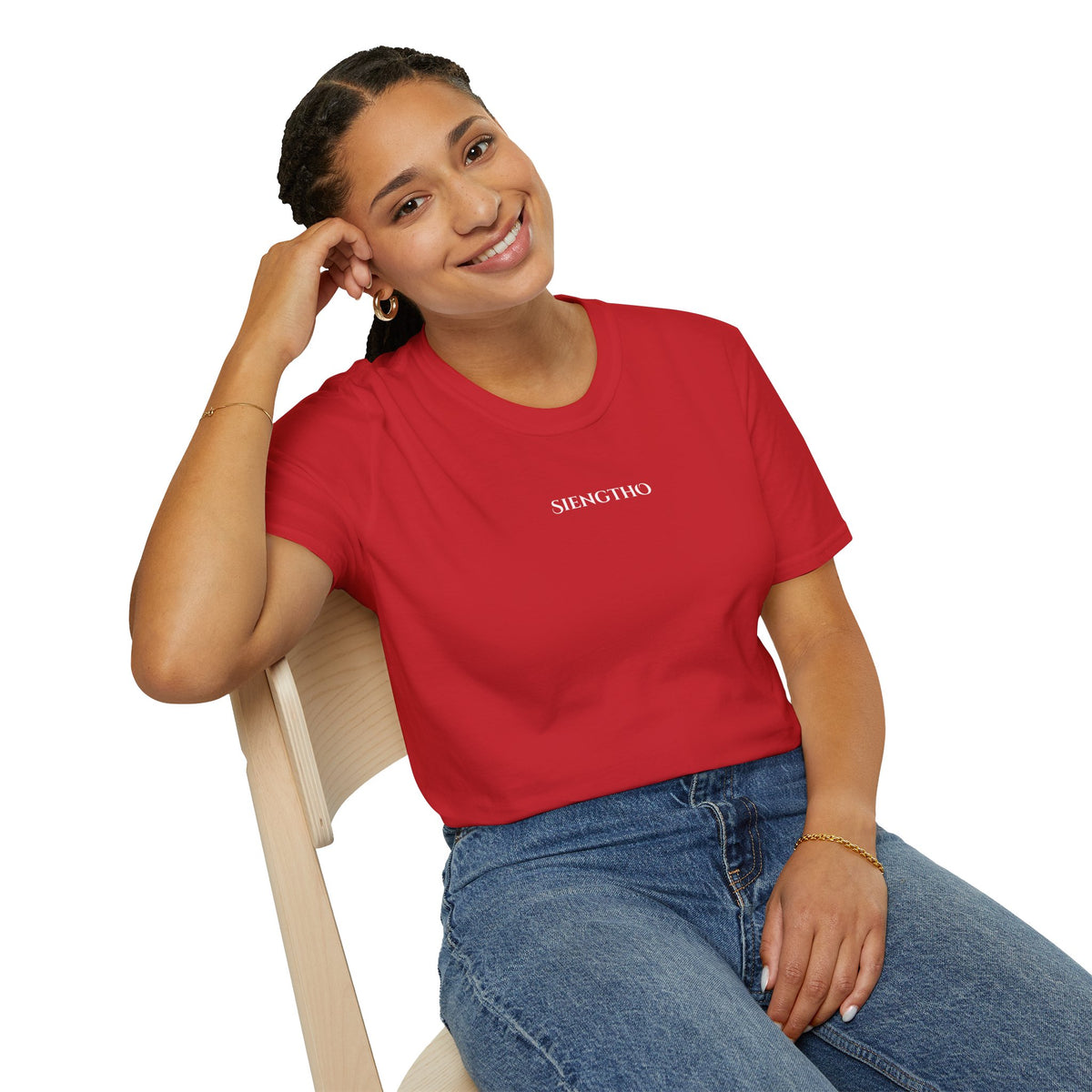 SIENGTHO T-shirt (Royal, Black, Red, White, Natural, Dark Heather)