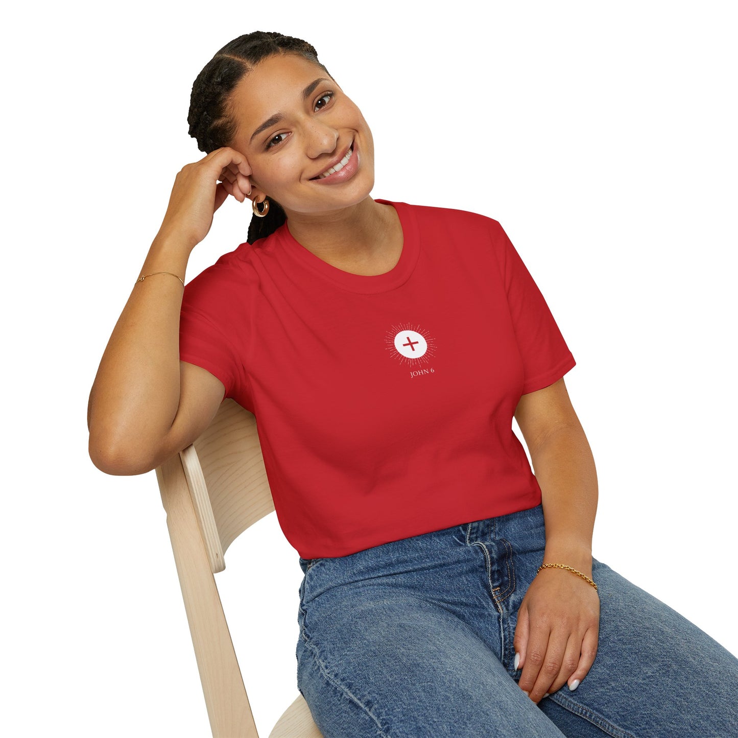 Body, Blood, Soul, & Divinity T-Shirt (Black, Royal, Red)
