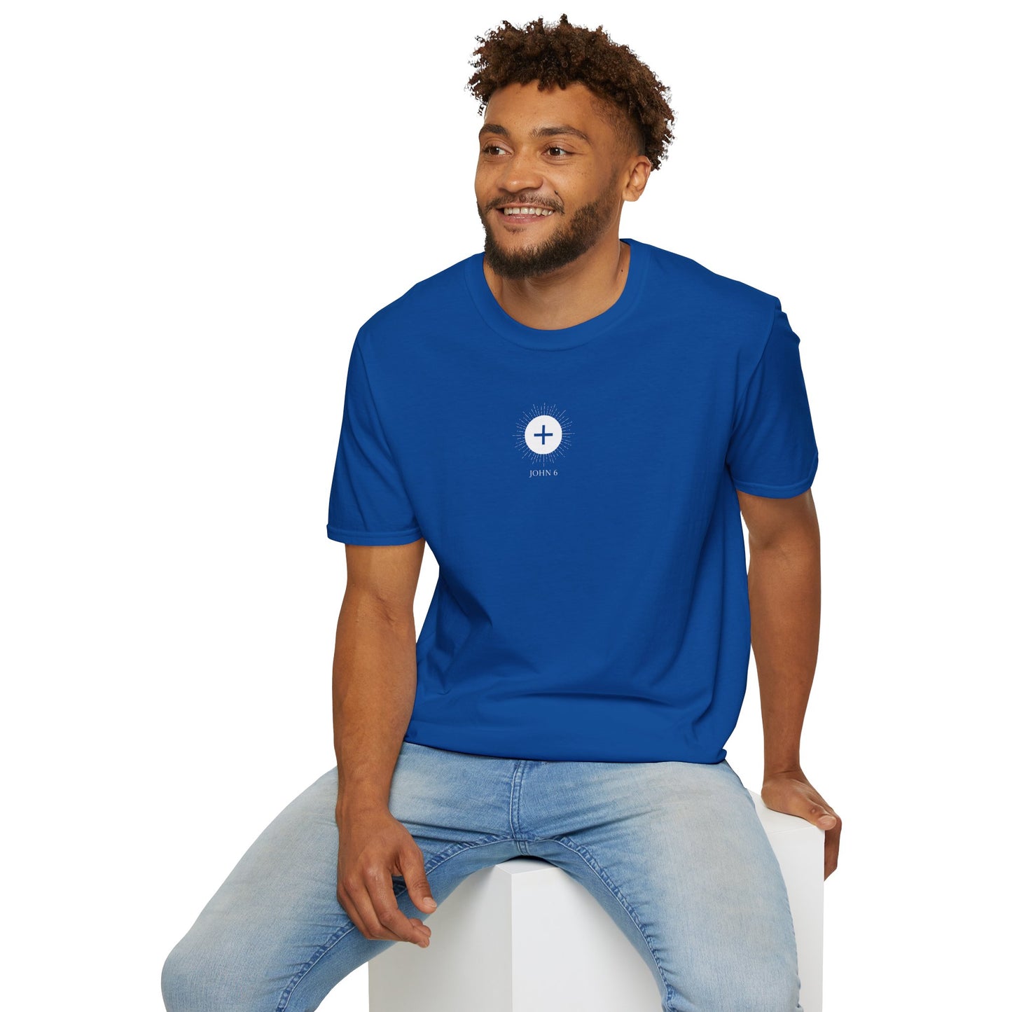 Body, Blood, Soul, & Divinity T-Shirt (Black, Royal, Red)