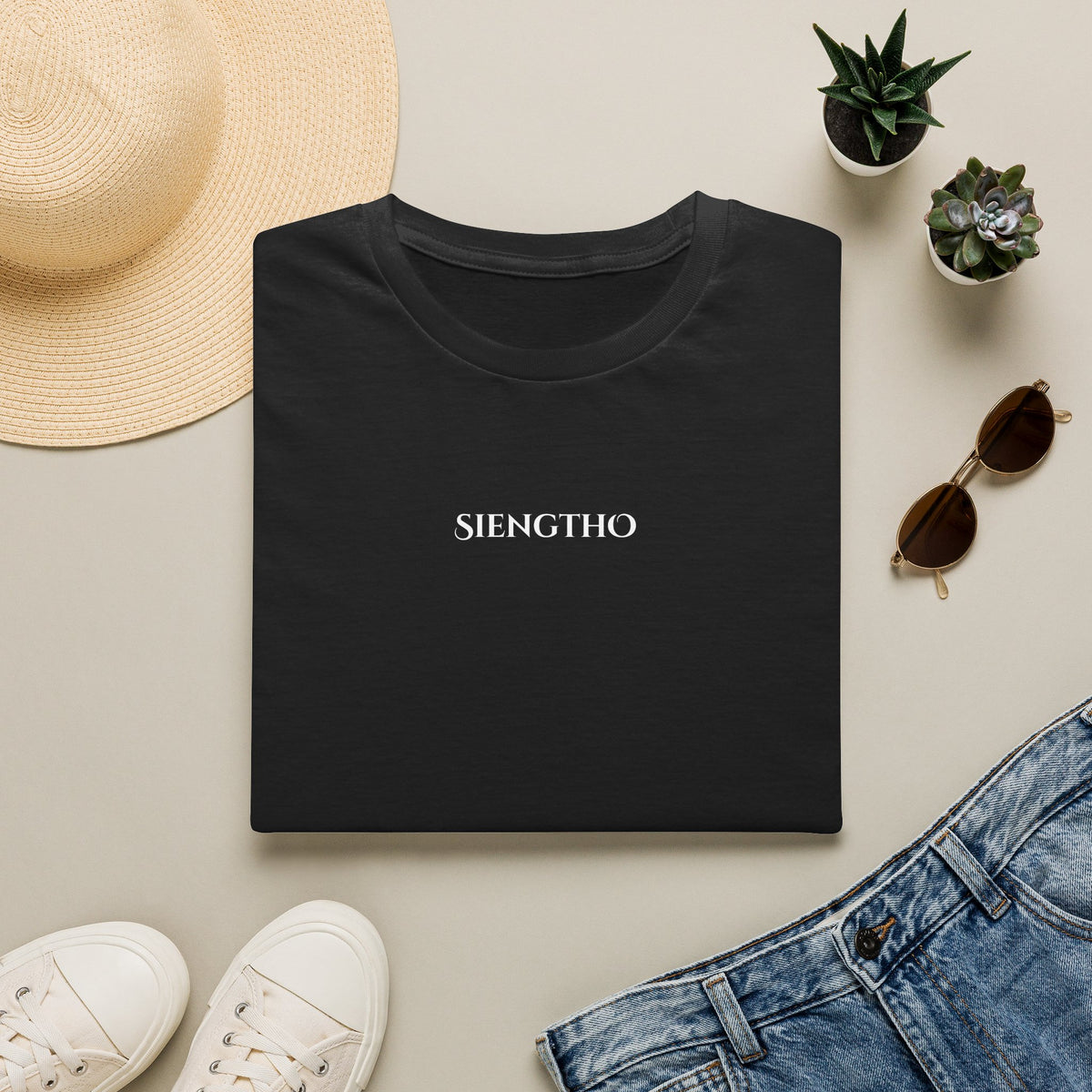 SIENGTHO T-shirt (Royal, Black, Red, White, Natural, Dark Heather)